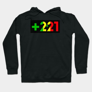 +221 Country calling code SENEGAL Hoodie